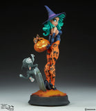 Sideshow Chris Sanders Happy HallowQueens Collection Pumpkin Witch Statue