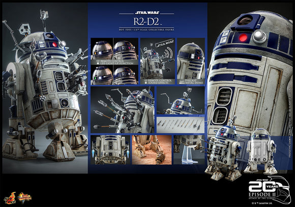 Hot Toys Star Wars Episode II Attack of the Clones  R2-D2 1/6 Scale Collectible Figure