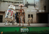 Hot Toys Star Wars The Book of Boba Fett - Television Masterpiece Series R5-D4, Pit Droid, and BD-72 1/6 Scale Collectible Figure Set