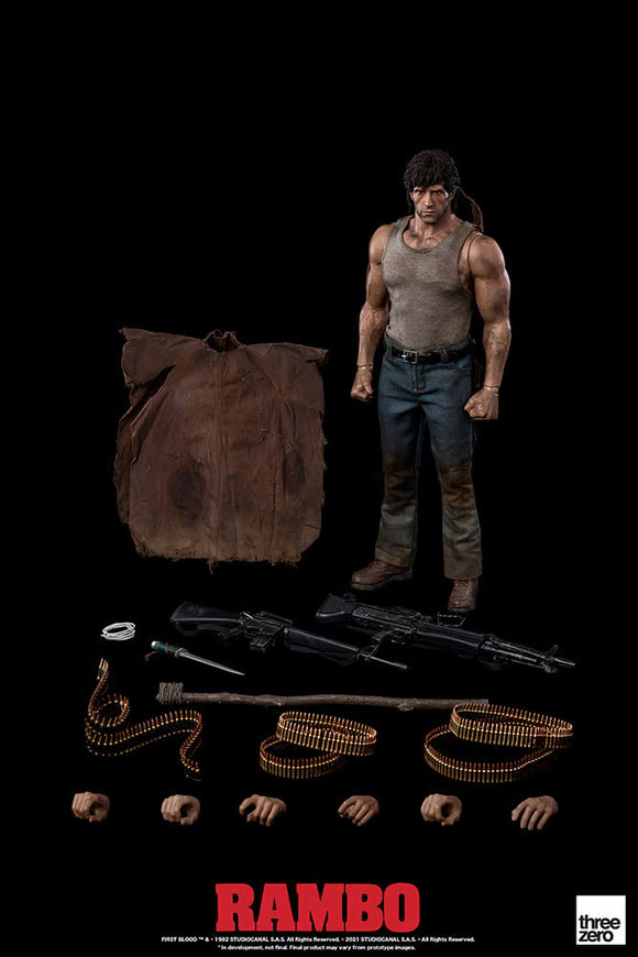 Threezero Rambo: First Blood John Rambo 1/6 Scale 12