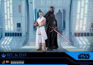 Hot Toys Star Wars Episode IX The Rise of Skywalker Rey & D-O 1/6 Scale Collectible Figure Set