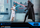 Hot Toys Star Wars Episode IX The Rise of Skywalker Rey & D-O 1/6 Scale Collectible Figure Set