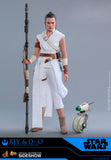 Hot Toys Star Wars Episode IX The Rise of Skywalker Rey & D-O 1/6 Scale Collectible Figure Set