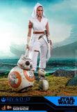 Hot Toys Star Wars Episode IX The Rise of Skywalker Rey & D-O 1/6 Scale Collectible Figure Set