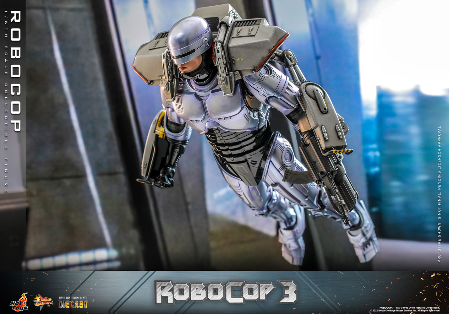 Hot Toys Robocop 3 Robocop Diecast 1/6 Scale 12 Hot Toys Robocop 3 Robocop Diecast 1/6 Scale 12