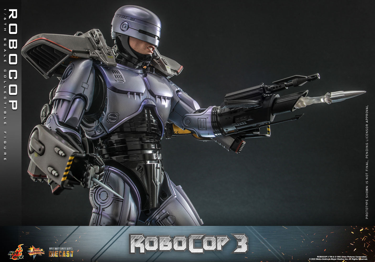 Hot Toys Robocop 3 Robocop Diecast 1/6 Scale 12 Hot Toys Robocop 3 Robocop Diecast 1/6 Scale 12