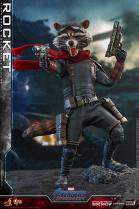 Hot Toys Marvel Comics Avengers Endgame Rocket Raccoon 1/6 Scale Collectible Figure