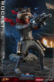 Hot Toys Marvel Comics Avengers Endgame Rocket Raccoon 1/6 Scale Collectible Figure