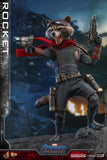 Hot Toys Marvel Comics Avengers Endgame Rocket Raccoon 1/6 Scale Collectible Figure