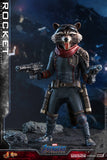 Hot Toys Marvel Comics Avengers Endgame Rocket Raccoon 1/6 Scale Collectible Figure