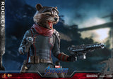 Hot Toys Marvel Comics Avengers Endgame Rocket Raccoon 1/6 Scale Collectible Figure