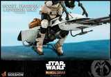 Hot Toys Star Wars The Mandalorian - Television Masterpiece Series Scout Trooper and Speeder Bike 1/6 Scale Collectible Figure Set