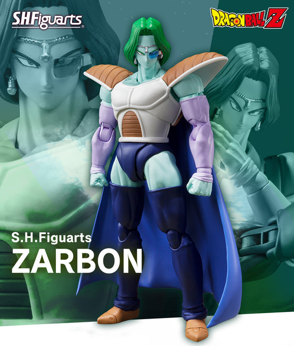 Premium Bandai Tamashii Nations S.H.Figuarts Dragon Ball Z Zarbon Exclusive Action Figure