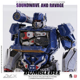 Threezero Bumblebee DLX Scale Collectible Series Soundwave and Ravage Collectible Figure