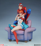 Sideshow Marvel Comics Spider-Man and Mary Jane Maquette Statue