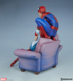 Sideshow Marvel Comics Spider-Man and Mary Jane Maquette Statue