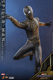 Hot Toys Marvel Spider-Man: No Way Home Spider-Man (Black & Gold Suit) 1/6 Scale 12" Collectible Figure