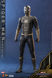 Hot Toys Marvel Spider-Man: No Way Home Spider-Man (Black & Gold Suit) 1/6 Scale 12" Collectible Figure