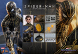 Hot Toys Marvel Spider-Man: No Way Home Spider-Man (Black & Gold Suit) 1/6 Scale 12" Collectible Figure