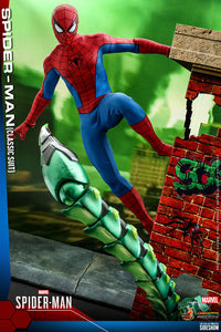Hot Toys Marvel Spider-Man Game Spider-Man (Classic Suit) 1/6 Scale Collectible Figure