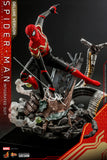 Hot Toys Marvel Spider-Man No Way Home Spider-Man (Integrated Suit) Deluxe Version 1/6 Scale 12" Collectible Figure