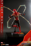 Hot Toys Marvel Spider-Man No Way Home Spider-Man (Integrated Suit) 1/6 Scale 12" Collectible Figure