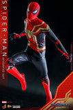 Hot Toys Marvel Spider-Man No Way Home Spider-Man (Integrated Suit) 1/6 Scale 12" Collectible Figure