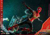 Hot Toys Marvel Spider-Man No Way Home Spider-Man (Integrated Suit) 1/6 Scale 12" Collectible Figure