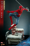 Hot Toys Marvel Spider-Man No Way Home Spider-Man (New Red and Blue Suit) (Deluxe Version) 1/6 Scale 12" Collectible Figure