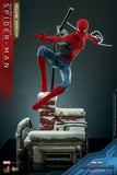 Hot Toys Marvel Spider-Man No Way Home Spider-Man (New Red and Blue Suit) (Deluxe Version) 1/6 Scale 12" Collectible Figure