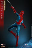 Hot Toys Marvel Spider-Man No Way Home Spider-Man (New Red and Blue Suit) (Deluxe Version) 1/6 Scale 12" Collectible Figure