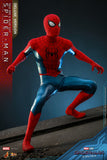 Hot Toys Marvel Spider-Man No Way Home Spider-Man (New Red and Blue Suit) (Deluxe Version) 1/6 Scale 12" Collectible Figure