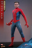 Hot Toys Marvel Spider-Man No Way Home Spider-Man (New Red and Blue Suit) (Deluxe Version) 1/6 Scale 12" Collectible Figure