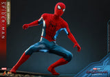 Hot Toys Marvel Spider-Man No Way Home Spider-Man (New Red and Blue Suit) (Deluxe Version) 1/6 Scale 12" Collectible Figure