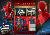 Hot Toys Marvel Spider-Man No Way Home Spider-Man (New Red and Blue Suit) (Deluxe Version) 1/6 Scale 12" Collectible Figure