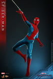 Hot Toys Marvel Spider-Man No Way Home Spider-Man (New Red and Blue Suit) 1/6 Scale 12" Collectible Figure