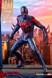 Hot Toys Marvel's Spider-Man Video Game Spider-Man 2099 1/6 Scale 12" Collectible Figure 2020 Toy Fair Exclusive