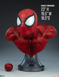 Sideshow Marvel Comics Spider-Man Life Size Bust Statue