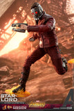 Hot Toys Marvel Comics Avengers Infinity War Star-Lord 1/6 Scale Figure