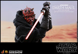 Hot Toys Star Wars Episode I The Phantom Menace Darth Maul with Sith Speeder DX 1/6 Scale Figure Set