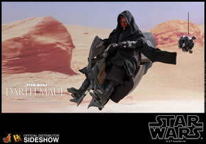 Hot Toys Star Wars Episode I The Phantom Menace Darth Maul with Sith Speeder DX 1/6 Scale Figure Set