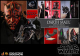 Hot Toys Star Wars Episode I The Phantom Menace Darth Maul with Sith Speeder DX 1/6 Scale Figure Set