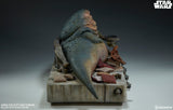 Sideshow Star Wars Jabba the Hutt and Throne Deluxe 1/6 Scale Figure