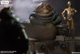 Sideshow Star Wars Jabba the Hutt and Throne Deluxe 1/6 Scale Figure