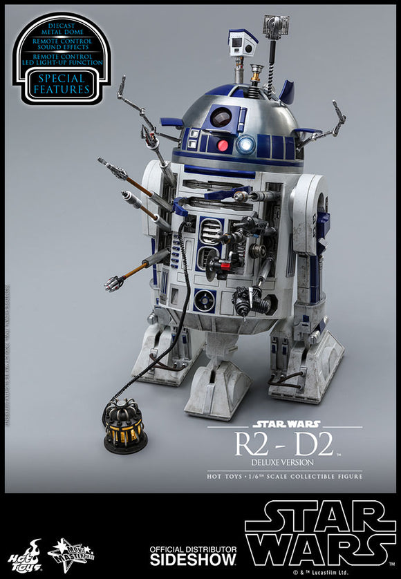 Hot Toys Star Wars R2-D2 (Dexlue Version) 1/6 Scale Figure