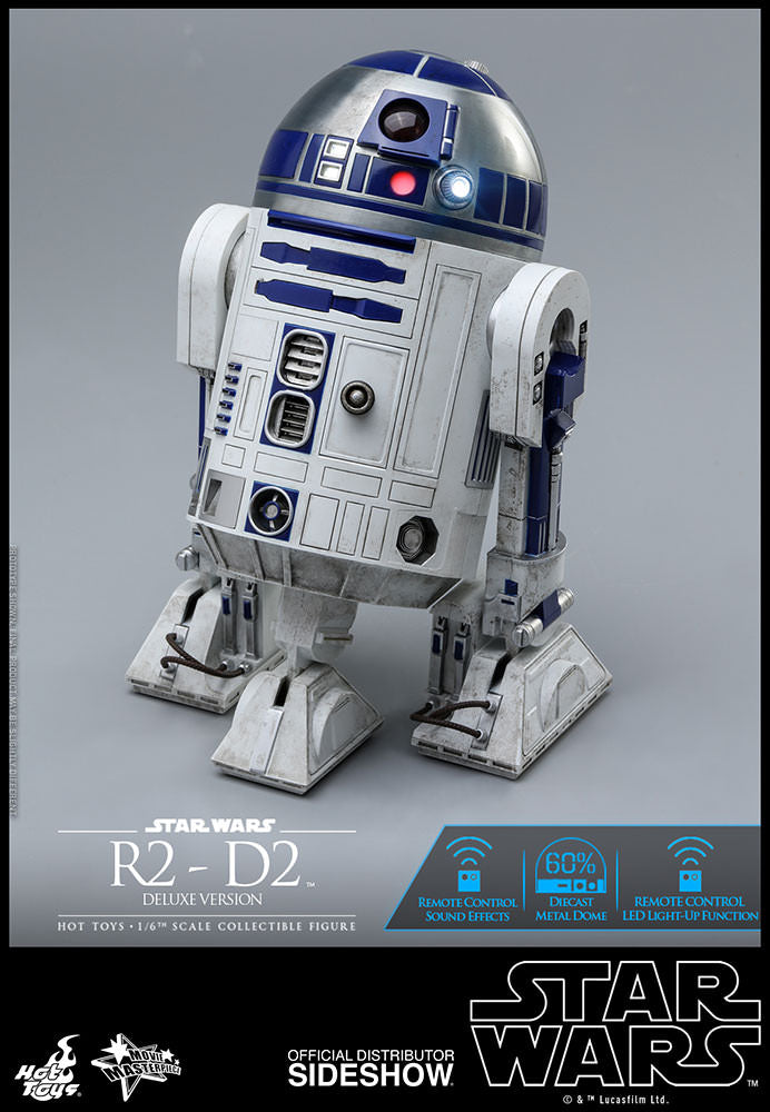 デラックス R2-D2 フィギュア R2-D2 Deluxe Figure by Hot Toys | Sideshow Collectibles