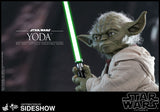 Hot Toys Star Wars Episode II Attack of the Clones Master Yoda 1/6 Scale Figure