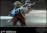 Hot Toys Star Wars Episode II Attack of the Clones Master Yoda 1/6 Scale Figure