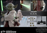 Hot Toys Star Wars Episode II Attack of the Clones Master Yoda 1/6 Scale Figure