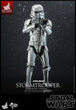 Hot Toys Star Wars Stormtrooper Chrome Version Exclusive 1/6 Scale 12" Collectible Figure